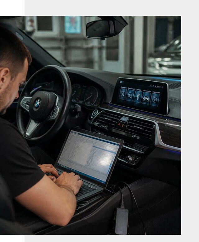 Русификация мультимедиа BMW для авто под ключ в Каспийске