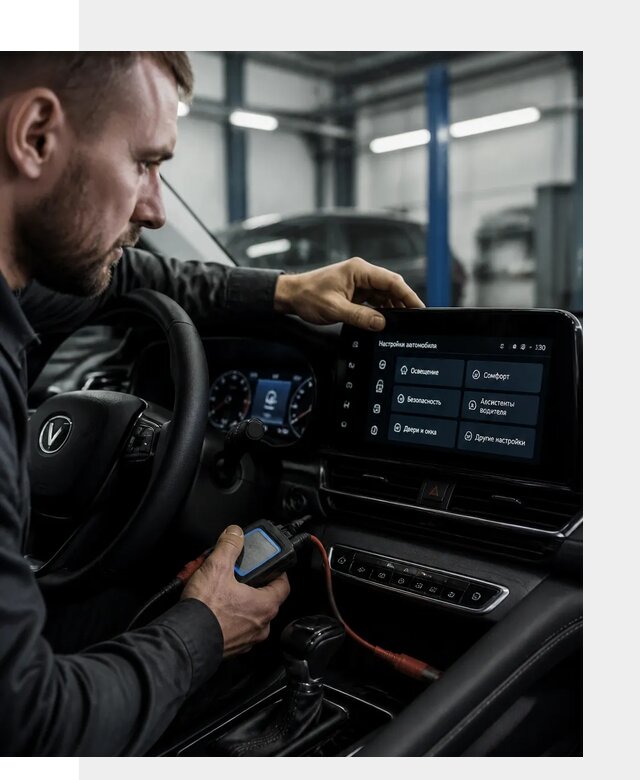 Русификация Changan CS55 и мультимедиа под ключ в Каспийске