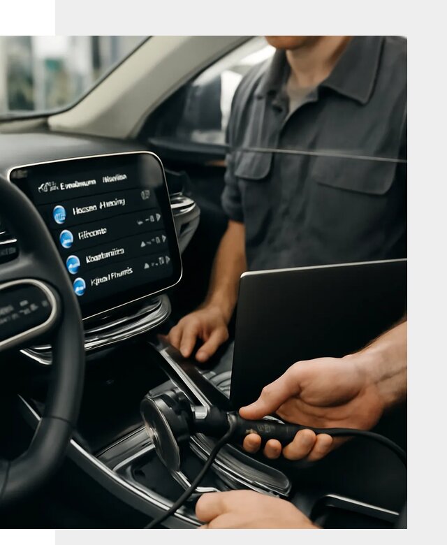 Установка приложений Geely для мультимедиа автомобиля в Каспийске