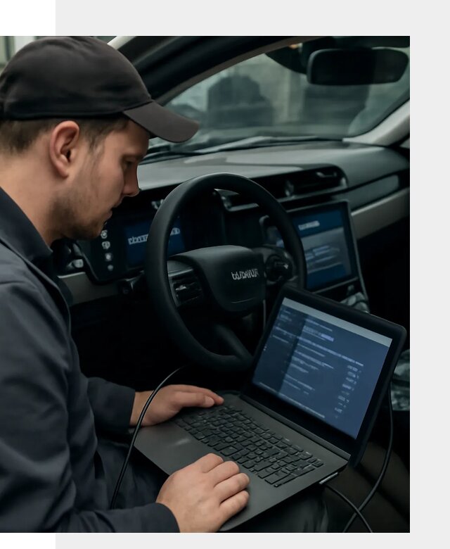 Профессиональная русификация автомобилей Lynk Co в Каспийске