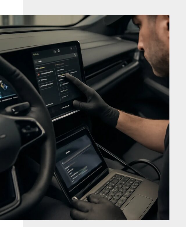 Русификация приборной панели Rising автомобиля в Каспийске