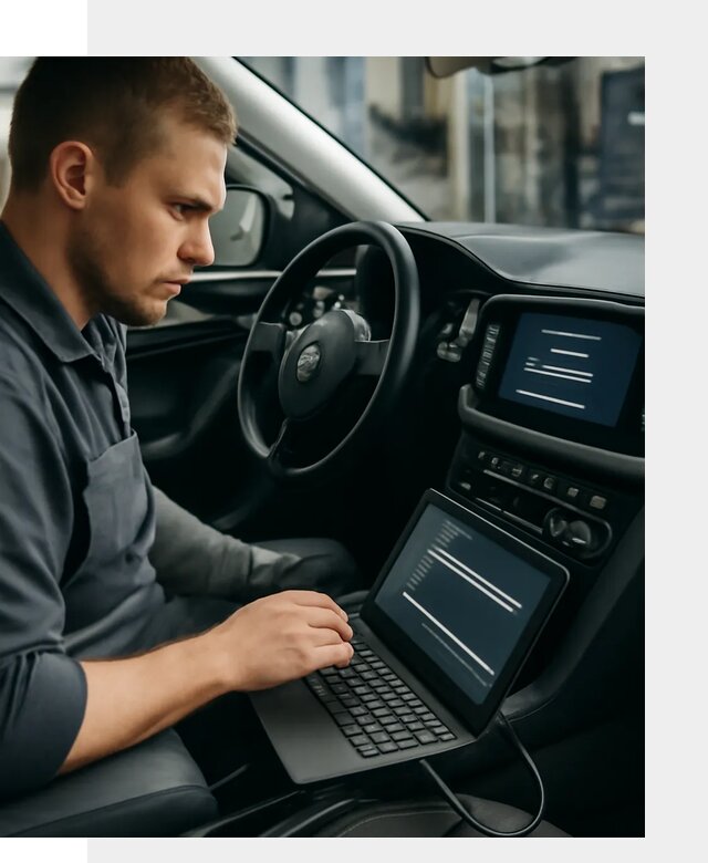 Прошивка авто на русский язык с адаптацией в Каспийске