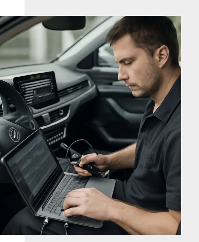 Настройка телематики автомобиля под ключ для авто в Каспийске