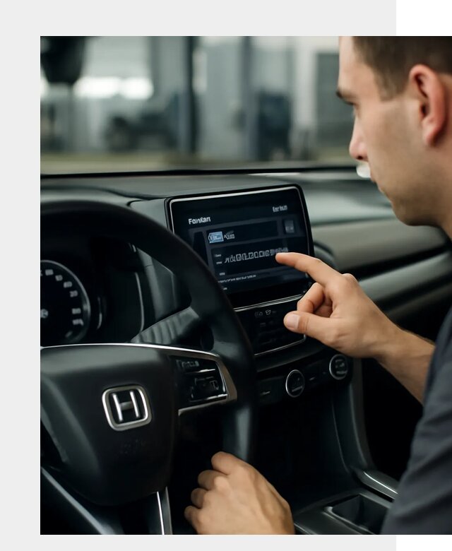 Русификация панели приборов Honda в Каспийске по цене 5091 ФастМобиль-Ксп