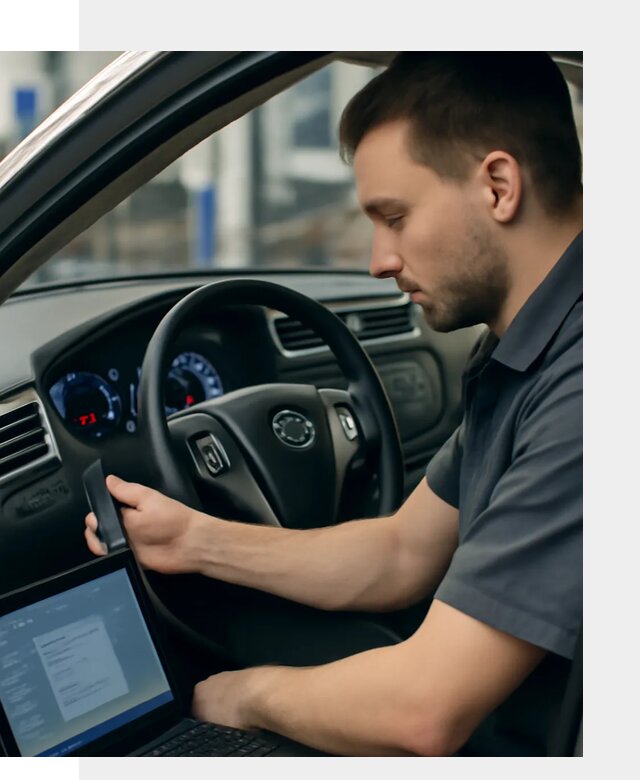 Русификация приборной панели Nissan для авто в Каспийске