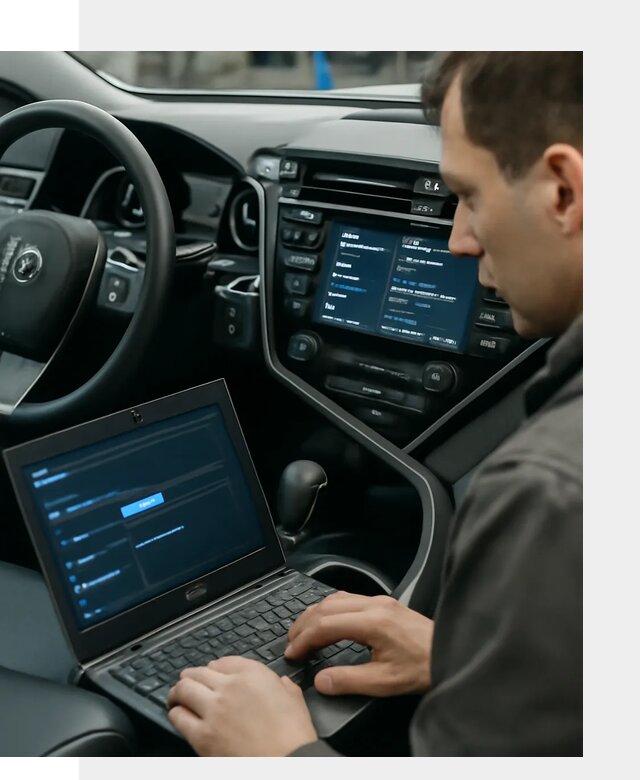 Русификация Toyota Camry 80 для мультимедиа в Каспийске