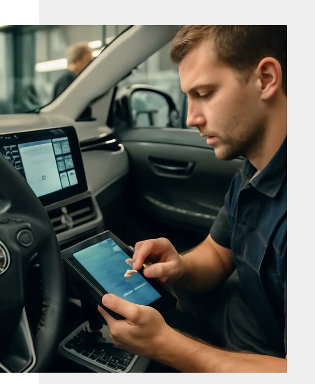 Установка приложений Toyota на мультимедиа в Каспийске